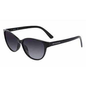 Calvin Klein Women's CK20517S Cat Eye Sunglasses, Black, 56/15/140 for $30