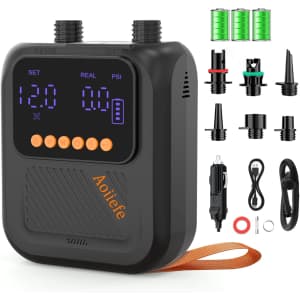 20-PSI Portable Electric SUP Paddle Board Pump for $58 20-PSI Portable Electric SUP Paddle Board Pump for $58