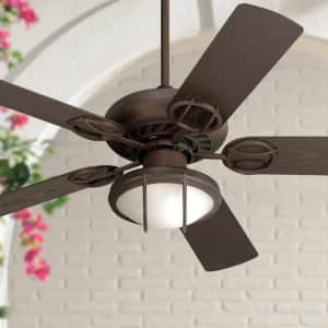 Casa Vieja 52" Orb LED Pull Chain Ceiling Fan for $160 Casa Vieja 52" Orb LED Pull Chain Ceiling Fan for $160