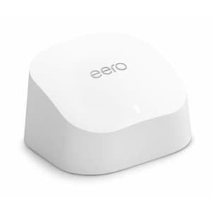 Amazon eero 6 Dual-Band Mesh Wi-Fi 6 Extender for $53 Amazon eero 6 Dual-Band Mesh Wi-Fi 6 Extender for $53