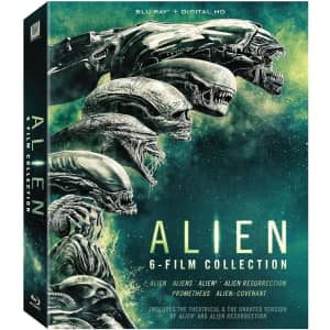 Alien 6-Film Collection on Blu-ray + Digital HD for $20