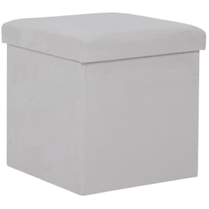 The Big One Collapsible Storage Ottoman for $16 The Big One Collapsible Storage Ottoman for $16