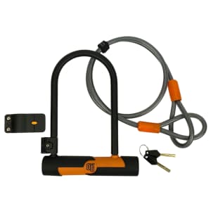 OnGuard OG Series Double Team Bicycle U-Lock w/ 4-Foot Cable for $16 OnGuard OG Series Double Team Bicycle U-Lock w/ 4-Foot Cable for $16