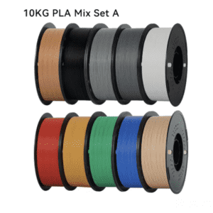 10 Kingroon 3D Printer Filament Rolls for $70