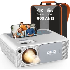 OSQ Outdoor 1080p Movie Projector w/ Bluetooth for $170