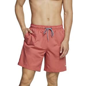 Speedo Men's Swim Trunk Mid Length Redondo Solid for $38 Speedo Men's Swim Trunk Mid Length Redondo Solid for $38