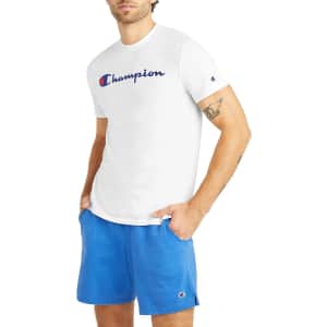 Champion Men's Powerblend T-Shirt for $7