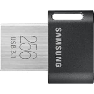 Samsung FIT Plus 256GB USB 3.1 Flash Drive for $37
