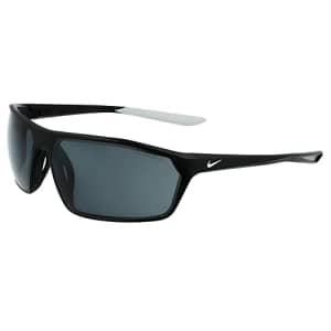 Nike Clash Rectangular Sunglasses, Black, 70/14/132 for $50
