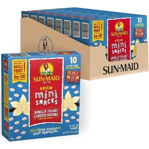 Sun-Maid Vanilla Yogurt Coated Raisins 80-Pack for $18 via Sub. & Save