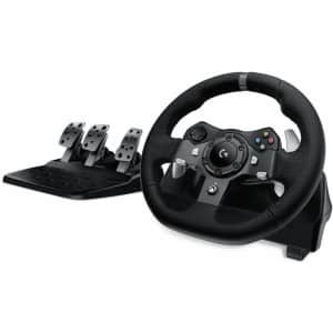 Logitech G920 Driving Force Racing Wheel and Floor Pedals for $230