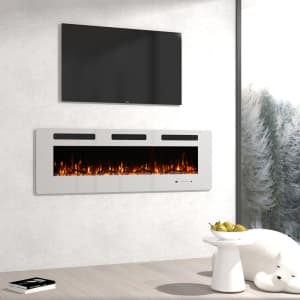 Latitude Run Adriean Electric Fireplace for $170