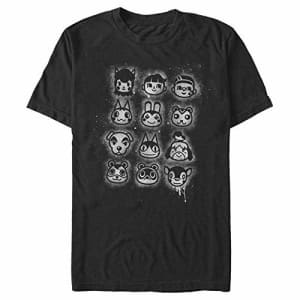 Nintendo Men's T-Shirt, Black, Medium for $9