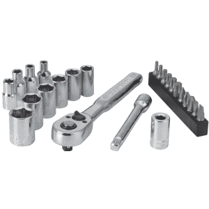 Craftsman 24-Piece 1/4" Drive 6-Point SAE Mechanics Tool Set for $20 in cart Craftsman 24-Piece 1/4" Drive 6-Point SAE Mechanics Tool Set for $20 in cart