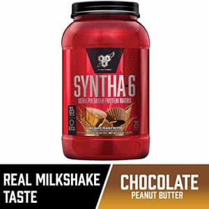 BSN SYNTHA-6 Protein Powder, Whey Protein, Micellar Casein, Milk Protein Isolate, Flavor: Chocolate for $30 BSN SYNTHA-6 Protein Powder, Whey Protein, Micellar Casein, Milk Protein Isolate, Flavor: Chocolate for $30