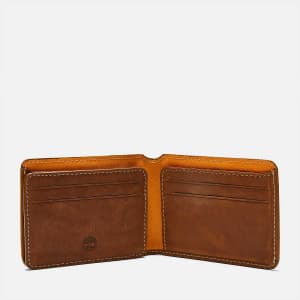 Timberland Bifold Stitched Leather Wallet for $18 in cart for members