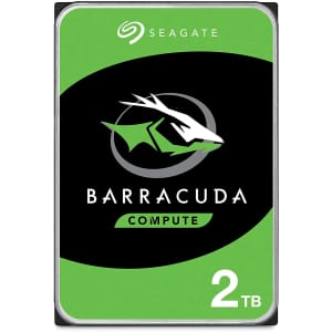 Seagate Barracuda 2TB SATA 6Gbps 3.5" Internal Hard Drive for $50