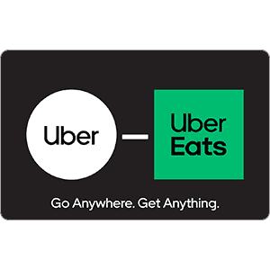 $100 Uber/Uber Eats Gift Card: $90
