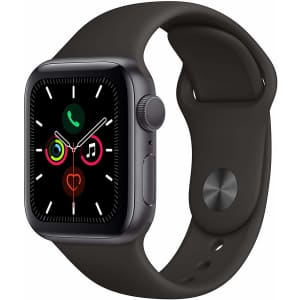 Apple Watch Series 5 40mm GPS Sport Smartwatch for $133
