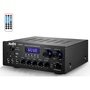 Moukey Bluetooth Stereo Amplifier Receiver for $79