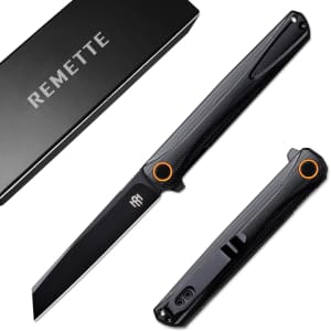 Remette Canyon 3.2" Flip-Open EDC Pocket Knife for $18