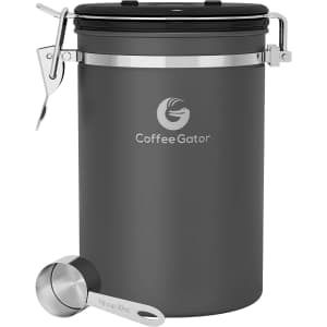 Coffee Gator 22-oz. Stainless Steel Canister for $15