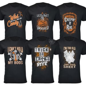 Men's Halloween T-Shirts at Tanga: for $14