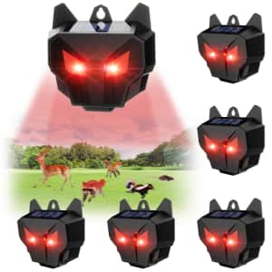 ReOasis Solar Animal Repellent 6-Pack for $30