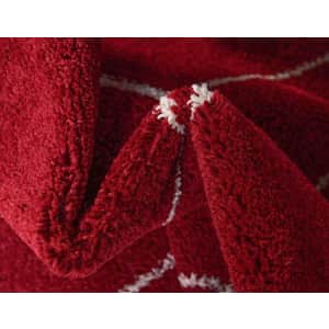 Unique Loom Trellis Frieze Collection Lattice Moroccan Geometric Modern Red Area Rug (2' 0 x 3' 0) for $16 Unique Loom Trellis Frieze Collection Lattice Moroccan Geometric Modern Red Area Rug (2' 0 x 3' 0) for $16