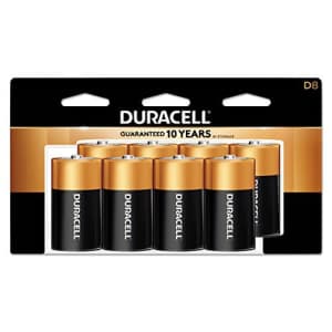 Duracell Coppertop Alkaline D Battery 8-Pack for $10 Duracell Coppertop Alkaline D Battery 8-Pack for $10