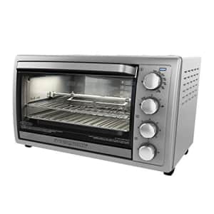 Black + Decker Black+Decker WCR-076 Rotisserie Toaster Oven, 9X13, Stainless Steel for $102 Black + Decker Black+Decker WCR-076 Rotisserie Toaster Oven, 9X13, Stainless Steel for $102