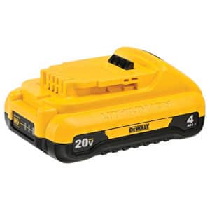 DEWALT 20V MAX* Battery, Compact, 4.0-Ah (DCB240) for $80 DEWALT 20V MAX* Battery, Compact, 4.0-Ah (DCB240) for $80