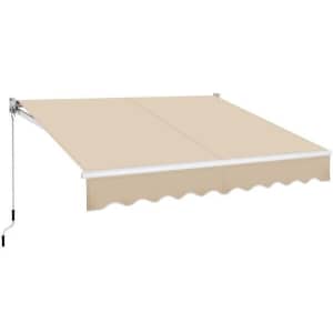 Retractable Patio Awning: 8ft. for $120, 10ft. for $140