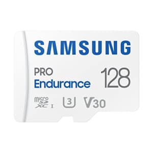 Samsung Pro Endurance 128GB MicroSDXC Memory Card for $15 Samsung Pro Endurance 128GB MicroSDXC Memory Card for $15