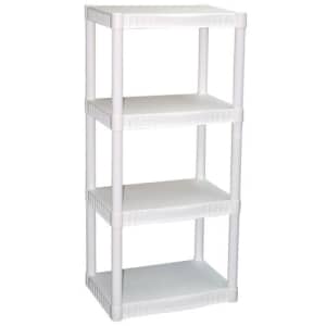 Plano 4-Shelf Shelving Unit for $15 Plano 4-Shelf Shelving Unit for $15