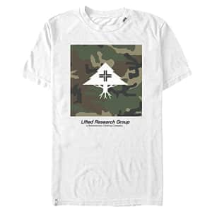 LRG Lifted Research Group Boxed Out Young Men's Short Sleeve Tee Shirt, White, Small for $15