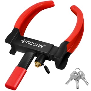 Ticonn Universal Wheel Lock for $15 Ticonn Universal Wheel Lock for $15