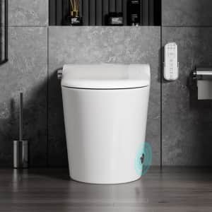Karamag Tankless Smart Toilet with Built-In Bidet for $379