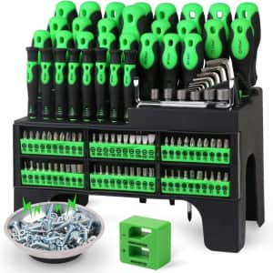 Swanlake 118-Piece Magnetic Screwdriver Set for $37