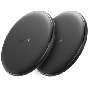 Anker PowerWave Qi Wireless Charger Pad 2-Pack for $19