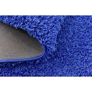 Unique Loom Solo Solid Shag Collection Modern Plush Periwinkle Blue Area Rug (8' 0 x 10' 0) for $93 Unique Loom Solo Solid Shag Collection Modern Plush Periwinkle Blue Area Rug (8' 0 x 10' 0) for $93