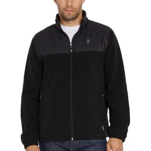 IZOD Men's Fleece Jacket for $30