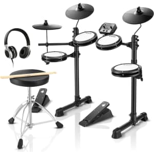 Donner DED-80 Electronic Drum Set for $200