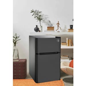 RCA 3.2 Cu Ft Two Door Mini Fridge for $139