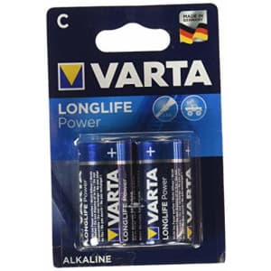 Varta High Energy Alkaline 15V - non-rechargeable batteries (Alkaline, Cylindrical, C, Blue) for $31