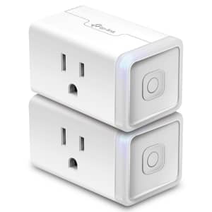 TP-Link WiFi Smart Plug Lite 2-Pack for $18