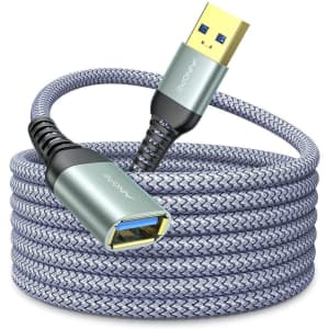 Ainope 10-Foot USB Type-A Male to Female HD Transfer Cable for $3 w/ Prime