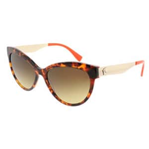 Versace Womens Sunglasses Orange/Brown Acetate - Non-Polarized - 57mm for $180