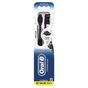 Oral-B Charcoal Toothbrush 2-Pack for $7 Oral-B Charcoal Toothbrush 2-Pack for $7