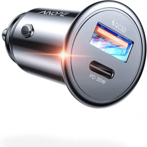 Ainope Dual Port USB-C Car Charger for $7